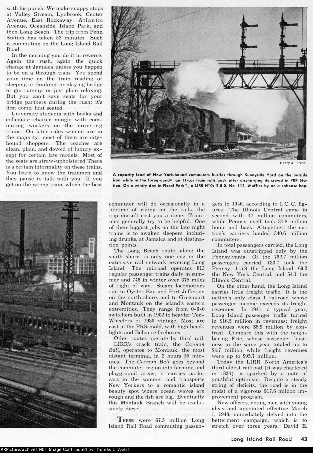 "Long Island Rail Road," Page 43, 1949